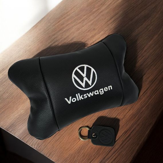 Подушка підголівник метелик Volkswagen, Подарунок чоловікові водієві, Подушка для водія для авто LO-43 | Зображення 7