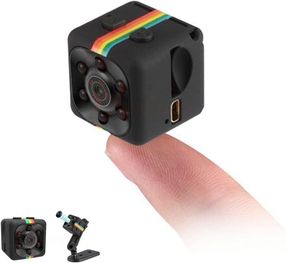 Міні-камера SQ11 HD DV — 1080P, інфрачервоне нічне бачення, детекція руху, портативна “няня”-камера