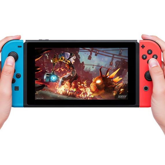 Бездротовий контролер Hoco GA33 Dragon for Nintendo Switch (500mAh) Red Blue | Зображення 2
