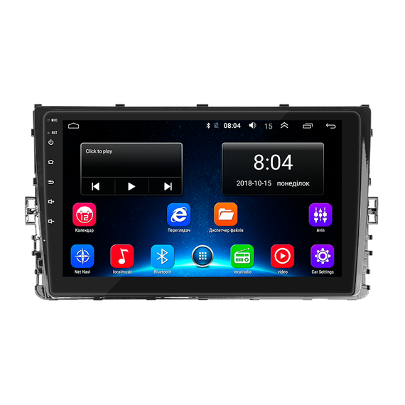 Штатна магнітола 9" Lesko для Volkswagen Jetta VII 2018-н.в. 4/64Gb/ 4G/ Wi-Fi/ CarPlay Premium Вольксваген