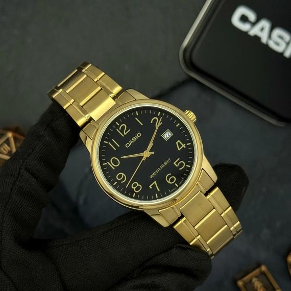 Чоловічий годинник Casio MTP-V002G-1B | Зображення 3