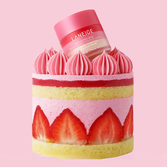Маска для губ Laneige Lip Sleeping Mask EX - Strawberry Shortcake (20 g) | Зображення 3