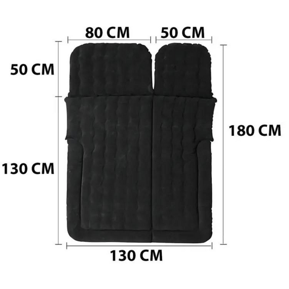 Автомобільний матрац 180х130 см, з подушками та насосом у машину для зручного кемпінгу в машині | Зображення 4