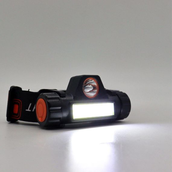 Налобний ліхтар з магнітним кріпленням, BL-8101 XPE+COB / Світлодіодний акумуляторний ліхтар на голову | Зображення 3