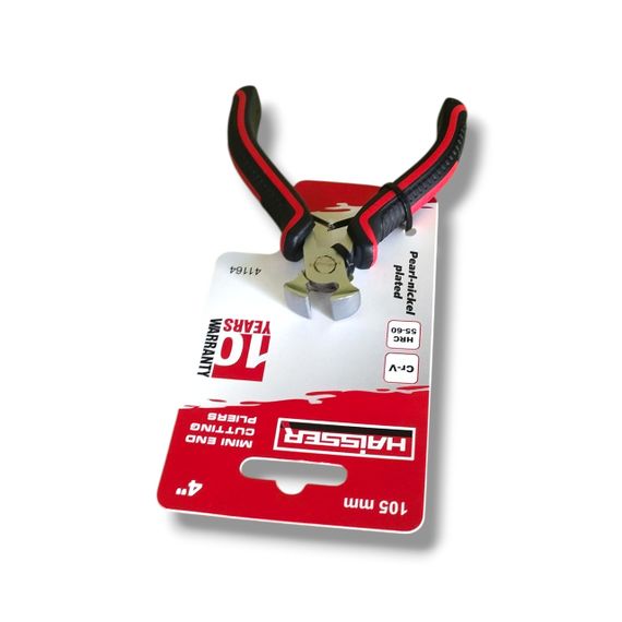 Кусачки торцеві, серія міні HAISSER 105 мм, Cr-V, Pearl-Nickel (41164) | Зображення 1