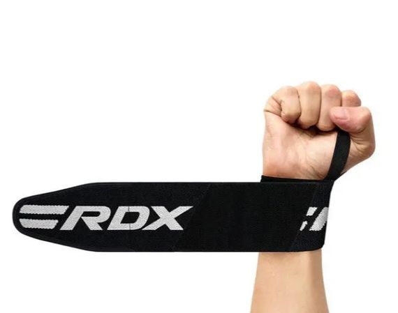 Бинти для зап'ясть (кистьові бинти) RDX W2 Gym Wrist Wraps Black Pro (WAH-W2B) | Зображення 3