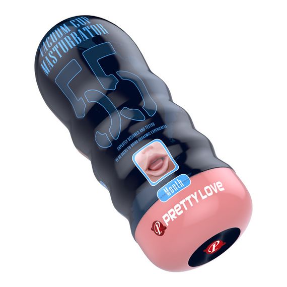 Мастурбатор - Pretty Love Vacuum Cup Masturbator Mouth sexstyle | Зображення 8