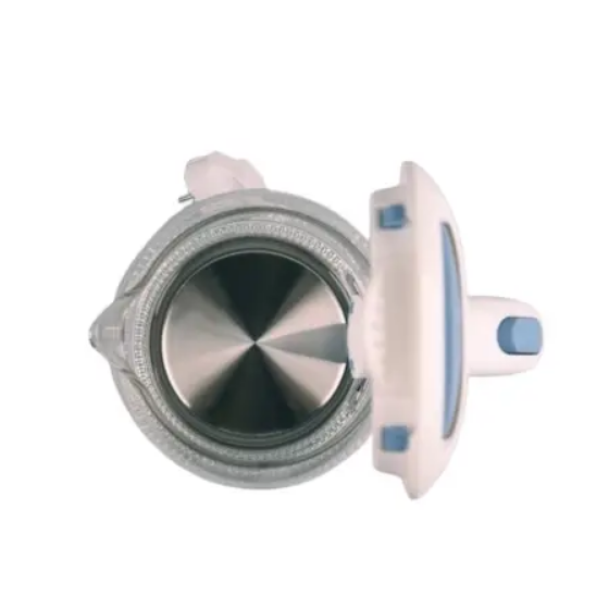 Електрочайник 1,7л 1850-2200W скло (диск) блакитний MR-056-BLUE Maestro | Зображення 2