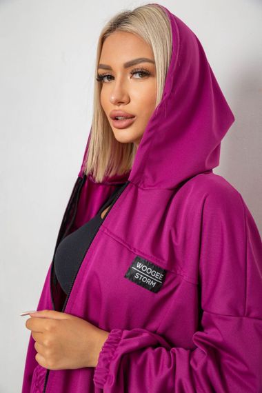 Спортивний костюм жіночий, колір фуксія, 238R114 | Зображення 4