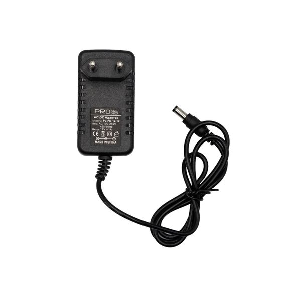 Адаптер живлення PROLUM 12V 12W 1.0А Series P | Зображення 1