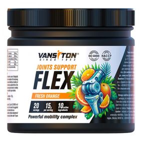 Хондропротектор (для спорту) Vansiton Flex Joints Support 300 g /20 servings/ Orange