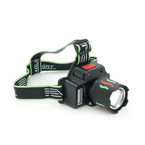 Налобный Фонарик Bailong BL-H36-TG, 3 + 3 реж, Zoom, корпус-алюминий, USB