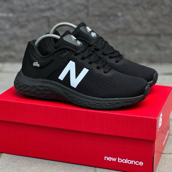 Кросівки літо New Balance колір чорний/білий | Зображення 7