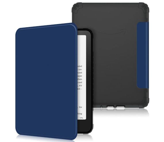 Чохол-обкладинка Primolux Transparent для електронної книги Amazon Kindle Paperwhite 12th Gen. 2024 -  Dark Blue | Зображення 1