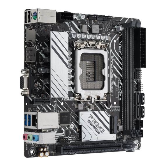 Материнcька плата ASUS PRIME H610I-PLUS-CSM s1700 H610 2xDDR5 M.2 HDMI D-Sub DP mITX 90MB1GB0-M0EAYC | Зображення 5