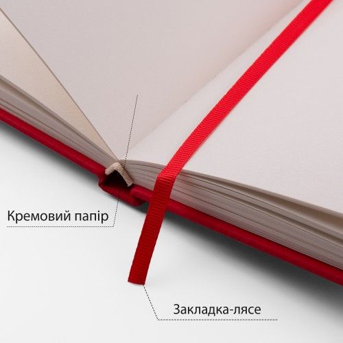 Скетчбук для малювання Santi 743181 10х15 см 100 аркушів червоний | Зображення 2