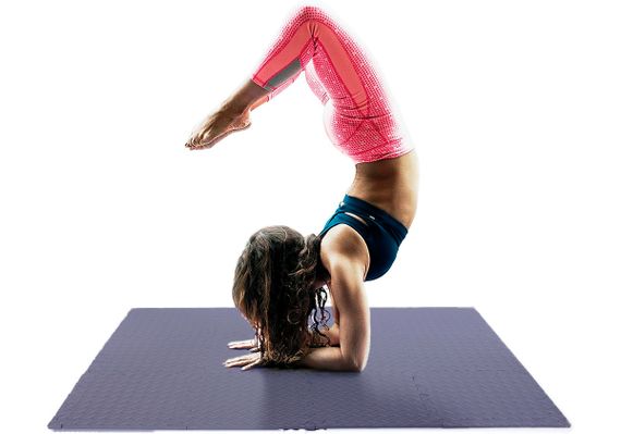 Мат-пазл EasyFit SwallowTail EVA 120х60х1 см татамі ластівчин хвіст Синій (EF-1950-30-BE) | Зображення 2