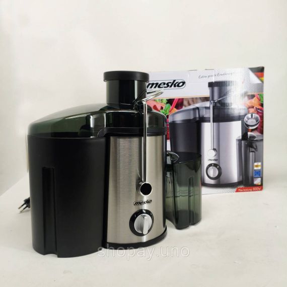 Соковитискач відцентровий Mesko MS 4126b 600Вт | Зображення 5