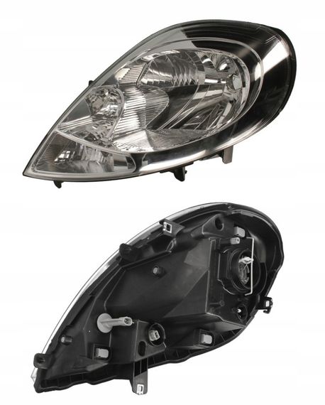 Фара Передняя Opel Vivaro А / Nissan Primastar 2006-/Renault Trafic 2006-2013 Левая H4, С Прозр.Указ. Пов