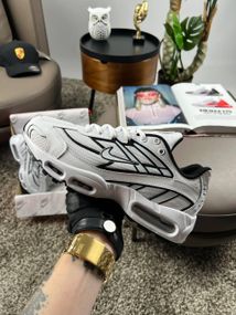 Чоловічі кросівки Air Max Snox White Black весна / літо / осінь A4119