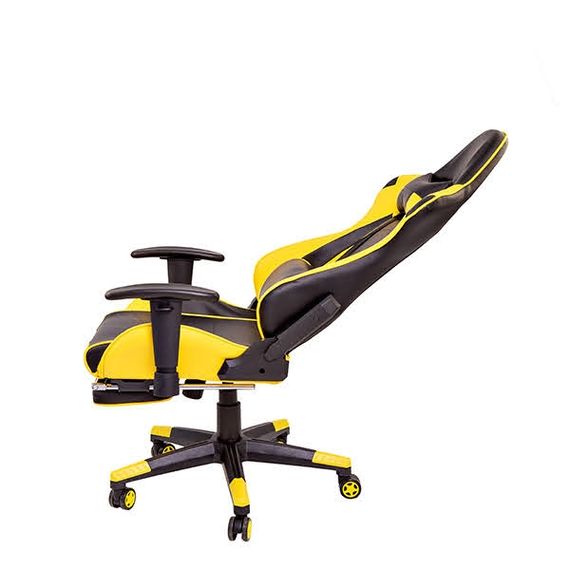Кресло Goodwin Drive blackyellow с подставкой | Зображення 7