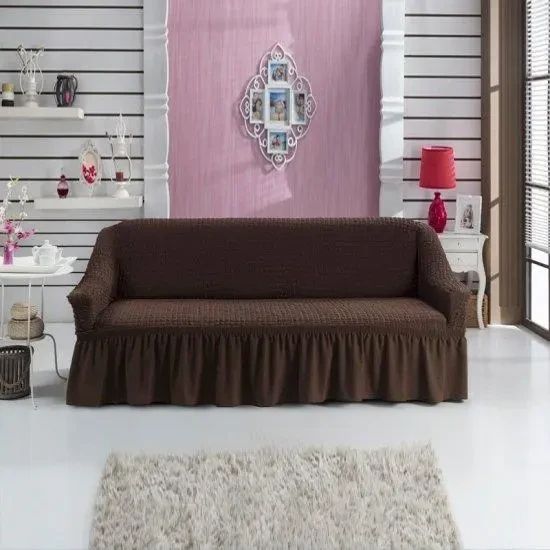 Турецкий натяжной чехол на диван универсальный | Зображення 2