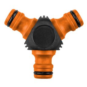 Коннектор для шланга Neo Tools тройник 1/2"-3/4", двухкомпонентный (15-744)