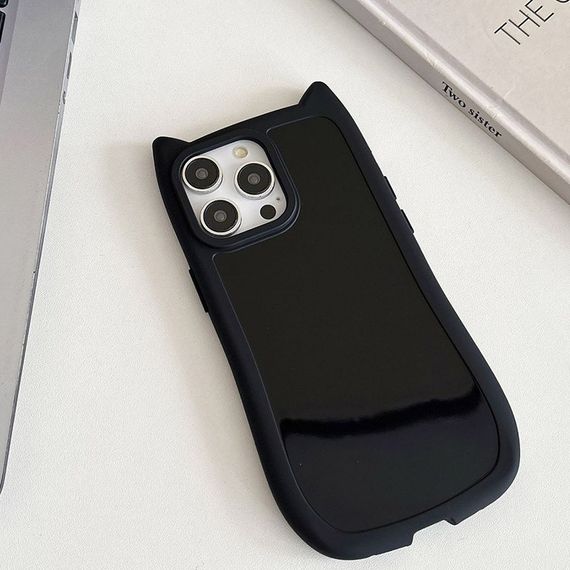 Чохол TPU GETMAN Cat with straps для Apple iPhone 15 Pro Max (6.7") Black | Зображення 3