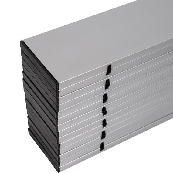 Стіл Bo-Camp Lamel 121x80 cm Aluminium (1404438) | Зображення 9