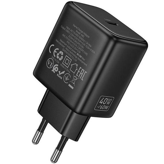МЗП Hoco N83 Profit PD40W (1USB-C) Black | Зображення 3