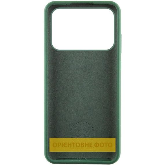 Чехол Silicone Cover Lakshmi (AAA) для Xiaomi Poco X6 / Note 13 Pro 5G Зеленый / Cyprus Green | Зображення 1