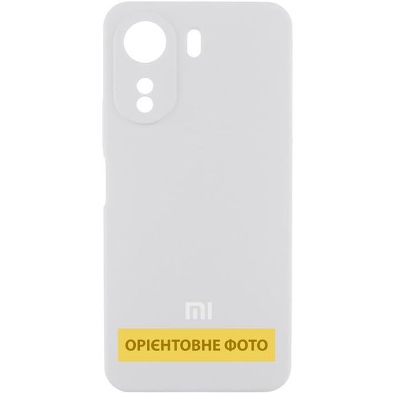 Чохол Silicone Cover Lakshmi Full Camera (AAA) with Logo для Xiaomi Poco X7 Pro Білий / White