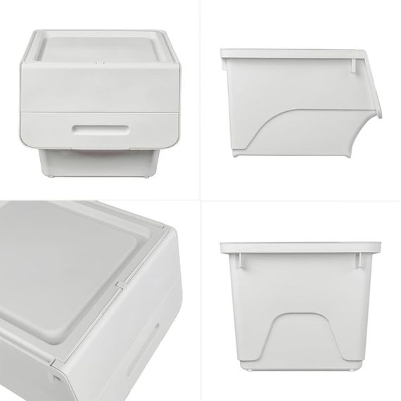 Контейнер для зберігання білий 45.5*38*31CM SW-00002420 | Зображення 3