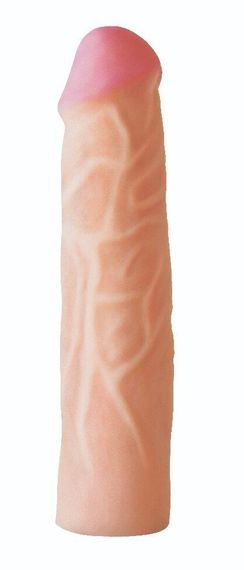 Насадка для страпона телесная EGZO Ciberskin NSTR09 ( 21 см х 4,7 см ) sexstyle | Зображення 1