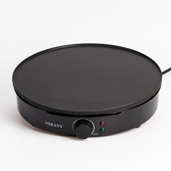 Млинниця електрична Sokany SK-BBQ-842 електромлинниця Ø30 см автоматична млинниця для дому професійна