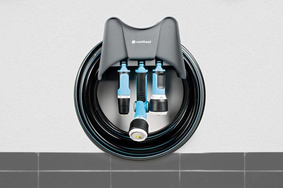 Тримач для шланга Cellfast з кронштейном для зберігання зрошувачів 55-993 | Зображення 1