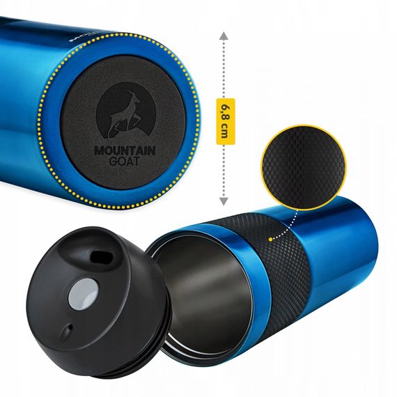 Термокухоль Mountain Goat Travel 0.4 л Blue (P-5907739315700) | Зображення 4