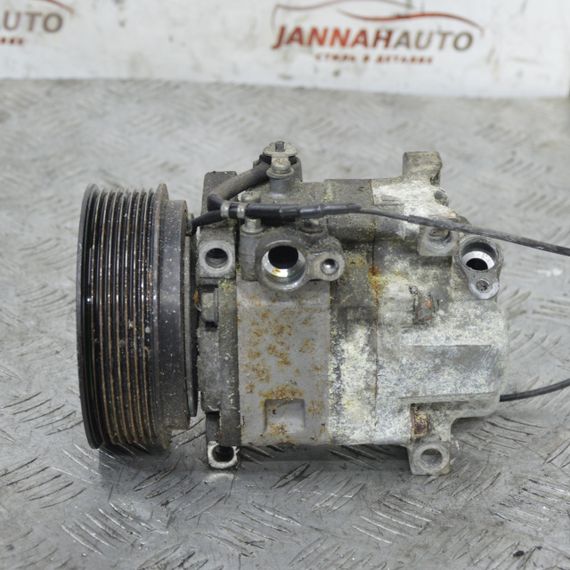Компресор кондиціонера 2.2 MZR-CD Mazda 3 6 2007-2014 Компресор кондиціонера Мазда 3 6 H12A1AQ4HE | Зображення 1