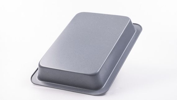 Форма для випічки та запікання Con Brio Eco Granite CB-508 прямокутна антипригарна 37,6×27×4,8 см | Зображення 1