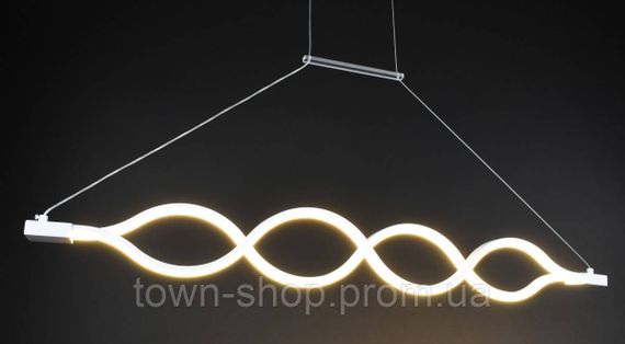 Люстра потолочная LED H33L-1200-wh Белый 30-110х6х122 см. | Зображення 2