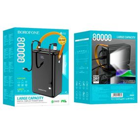 Портативна Батарея Power Bank Terra fully 80000 mAh BJ32 Powerbank Повербанк Портативное зарядное устройство