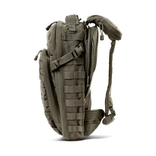 Однолямковий тактичний рюкзак 5.11 Tactical 18 л Колір Олива штурмовий рюкзак із системою MOLLE для військових, туризму та EDC | Зображення 6