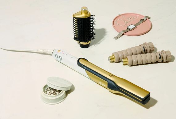 Стайлер для волосся Shark Glam Sleek Straight Waves & Curls Multi-styler HD6051SEU 1500 Вт золотистий | Зображення 3