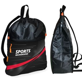 Рюкзак-мішок для взуття, спортивної форми Sport дитяча сумка для змінки з розширювачем (01399)