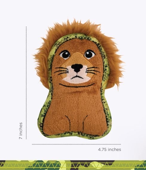 Іграшка для собак Outward Hound Xtreme Seamz Lion, 18 см | Зображення 2