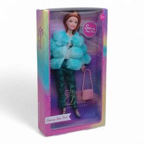 Уцінка. Лялька шарнірна "Starry Sky Doll", шатенка - деформація упаковки  надірвана коробка