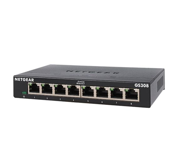 Коммутатор NETGEAR GS308 8xGE, неуправляемый (GS308-300PES) | Зображення 6