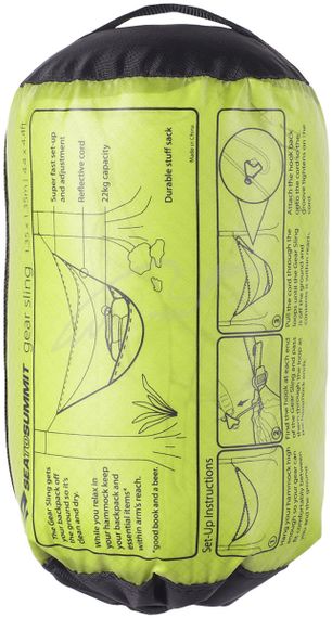 Гамак Sea To Summit Hammock Gear Sling для рюкзака. Green | Зображення 3