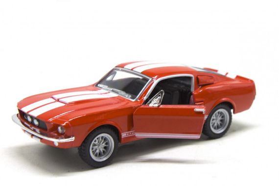 Модель машинка KT5372W Ford Selby GT-500 1967 Красный