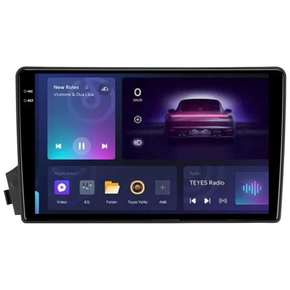 Штатна магнітола Teyes CC3 2K 4+64 Gb SsangYong Actyon C100 2005-2011 9"